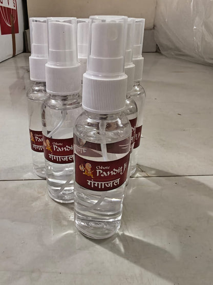 Ganga Jal Pack of 5 – Pure Gangajal from Haridwar for Pooja, Rituals & Spiritual Use | Sacred Holy Water